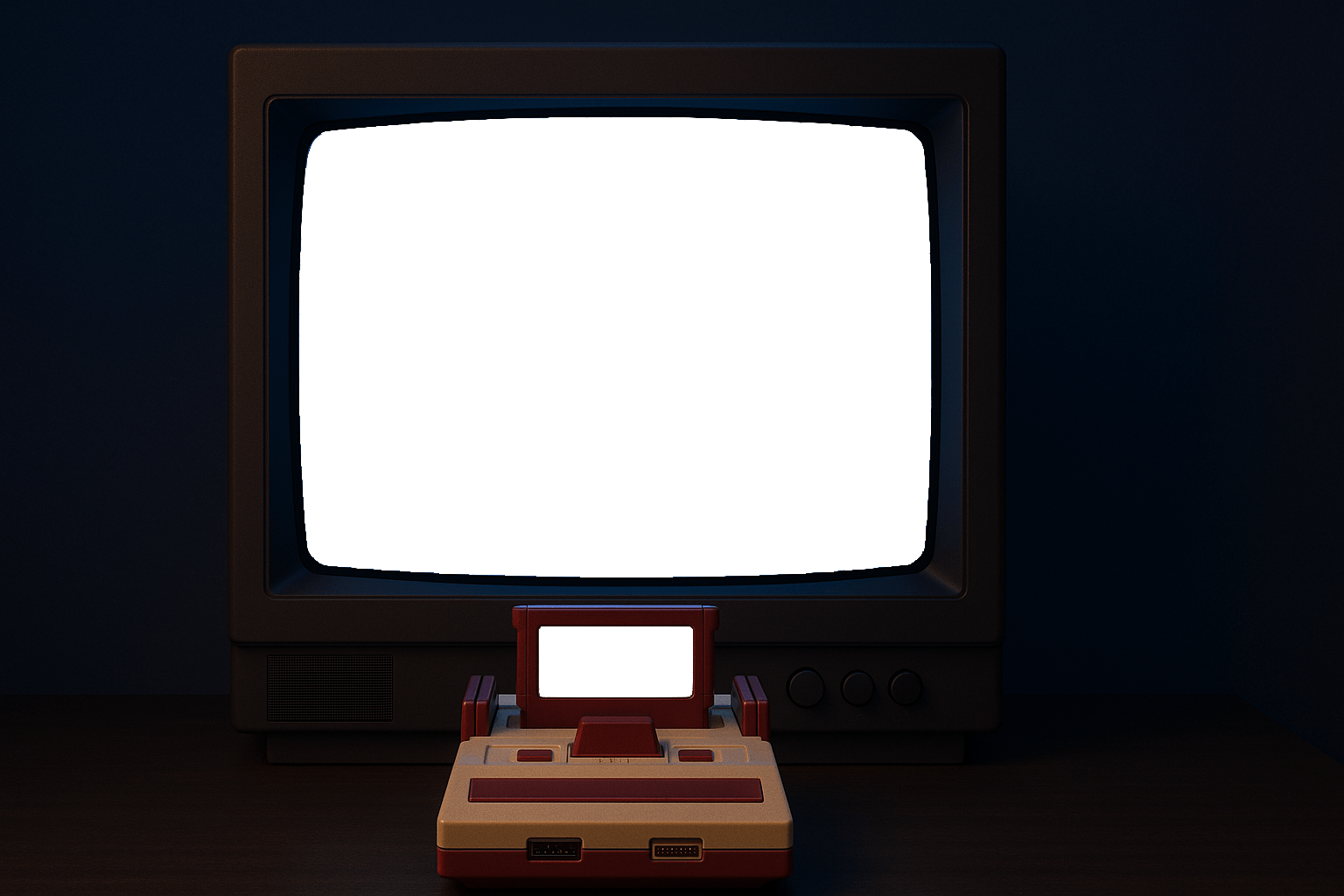 Retro TV Overlay